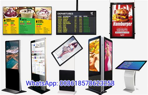 Digitaler Smart-Display-Kiosk, interaktive Digital Signage-Kioske ...