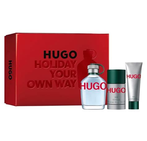 Buy Hugo Boss Man (Green) Holiday Gift Set - 125ML EDT Spray + 70G ...