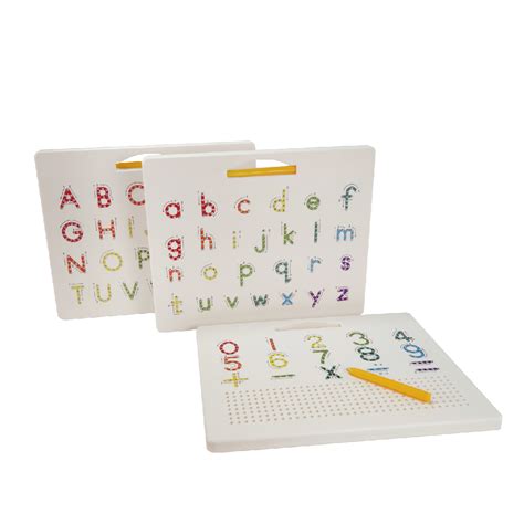 Magnetic Alphabet Letter Tracing Board Abc Magnetic Tablet Drawing