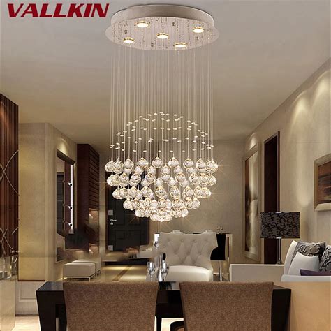 Modern Large Crystal Chandeliers Light Fixture For Lobby Staircase