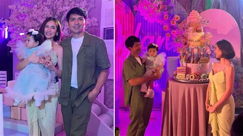 Jennylyn Mercado Dennis Trillo Celebrate Daughter Dylan S 1st B Day