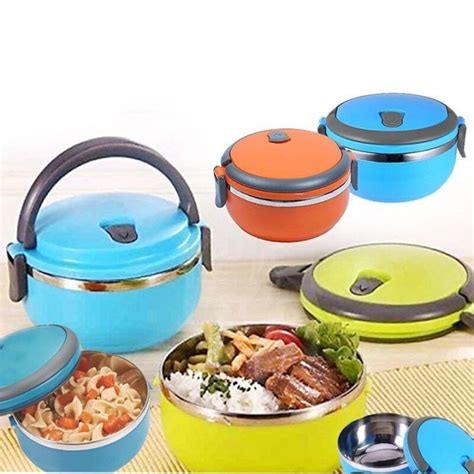 Hot Food Flask Stainless Steel Lunch Box Thermo Vacuums Insulated Travel Storage Daraz Lk