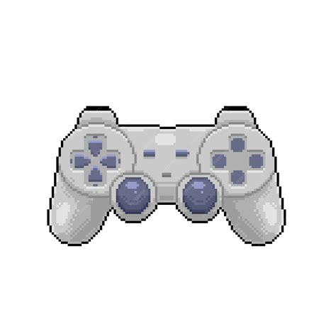 Premium Vector Stick Controller In Pixel Art Style