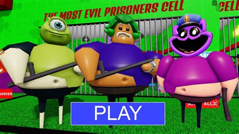 Oompa Loompa Mike Wazowski Poppy Barry S Prison Run Obby All Bosses