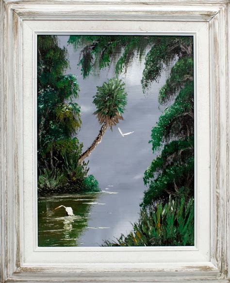 Lot J CHAPUT FLORIDA ARTIST GREY DAY