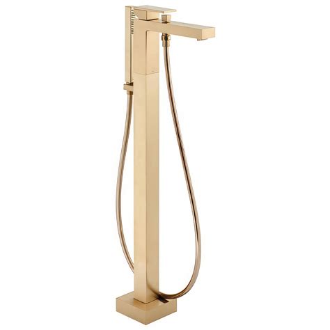 Notion Floor Standing Bath Shower Mixer Tap With Shower Kit Vado