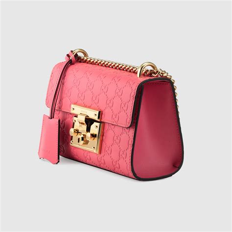 Padlock Gucci Signature Shoulder Bag Gucci Women S Shoulder Bags