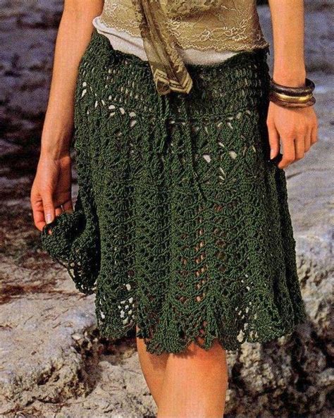 Crochet Skirt Pattern Sexy Crochet Skirt Pattern Beach Crochet Skirt