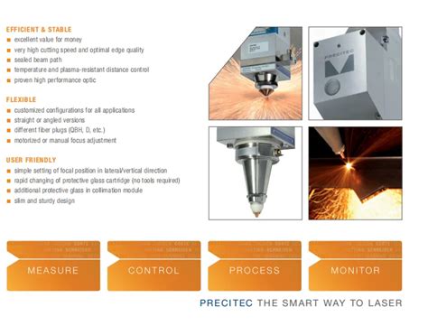 Auto Focusing Precitec Procutter 20 Light Cutter 20 6kw 12kw Fiber