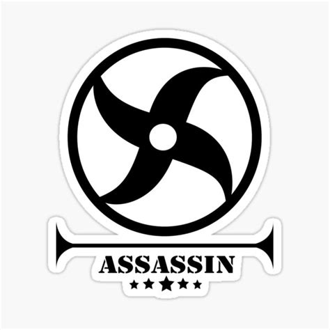 Mobile Legend Assassin Black In White Sticker For Sale By Zeppdett Redbubble