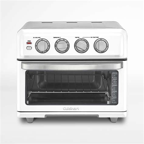 Cuisinart White Air Fryer Toaster Oven With Grill Reviews Crate