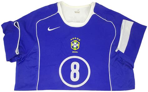 NIKE BRAZIL 2004 AWAY `KAKA` JERSEY - Soccer Plus