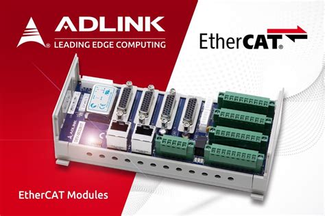 Adlink Launches New Ethercat Modules Completing The Ethercat Solution