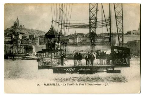 CPA 13 BOUCHE DU RHÔNE Marseille La Nacelle du Pont à Transbordeur