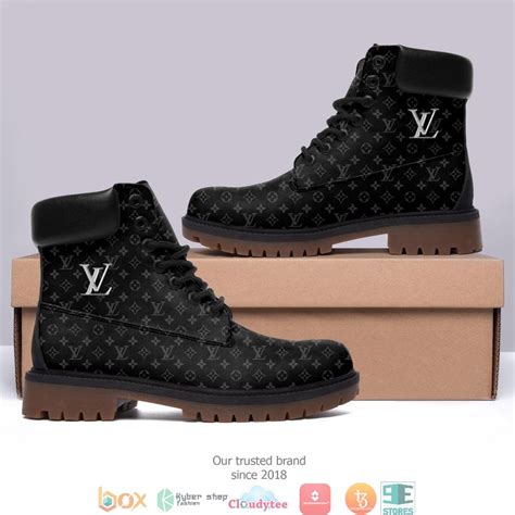 New Louis Vuitton Lv Black Timberland Boots Express Your Unique Style