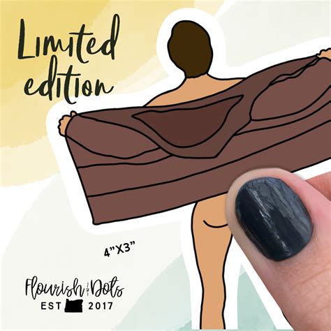 Sebastian Stan Naked Sticker Laptop Water Bottle Sticker Etsy