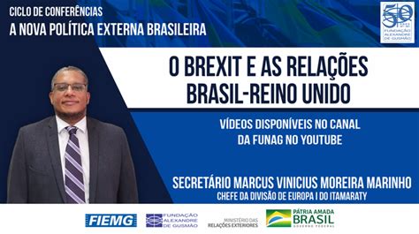 Assista aos vídeos da conferência do Chefe da Divisão de Europa I do