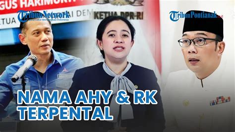 Puan Maharani Coret Nama AHY Dan Ridwan Kamil Dari Bursa Cawapres