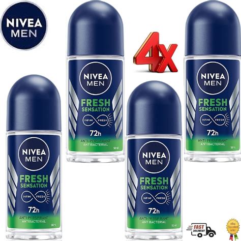 Nivea Men Fresh Sensation Infini Fresh Hr Deodorant X Ml Packs