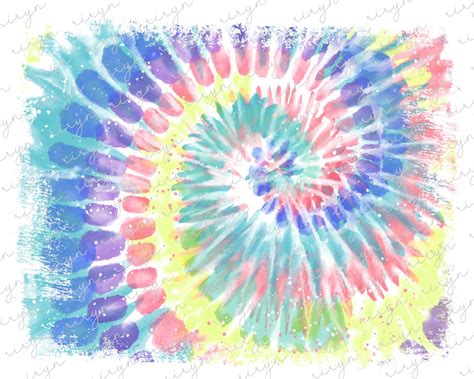 Pastel Tie Dye Background PNG Tie Dye Frame Png Distressed - Etsy