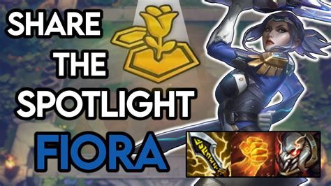 FIORA CARRY Is A FREE WIN In SET 6 TFT PBE Share The Spotlight