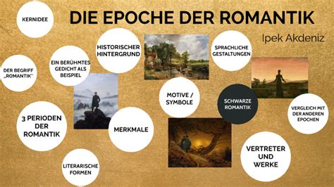 Die Epoche Der Romantik İpek Akdeniz By İpek Akdeniz On Prezi