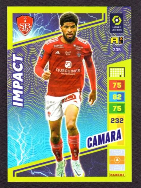 Carte Panini Adrenalyn Xl Ligue Mahdi Camara Brest