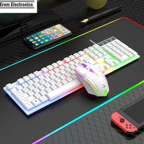 Hot Selling Cheap 104keys Portable Keyboard RGB Backlight Gaming ...