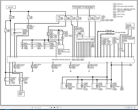 Nissan Xterra Tail Lights Wiring Diagram