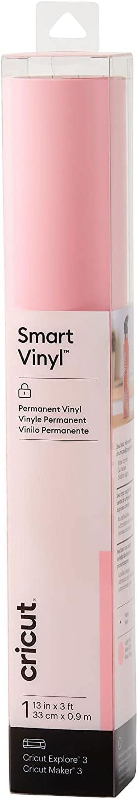 Cricut Smart Permanent Vinyl 13in X 3ft Light Pink For Explore And