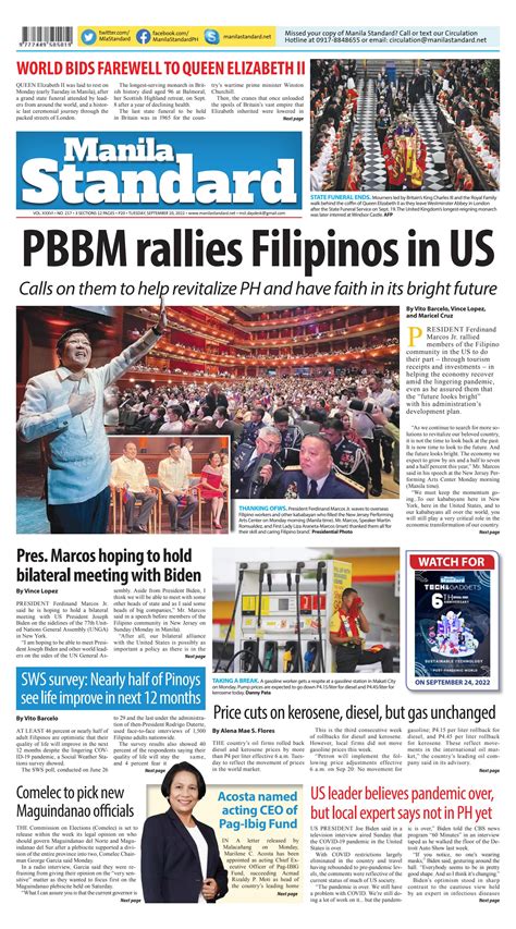 Manila Standard 2022 September 20 Tuesday By Manila Standard Issuu