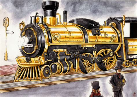 Explore The Fascinating World Of Steampunk Trains