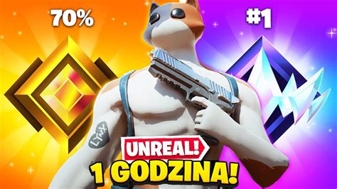 UNREAL w GODZINĘ W FORTNITE YouTube