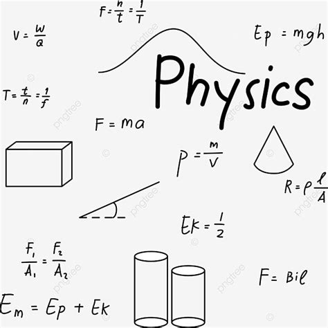 Formula Fisika Fisika Fisik Unduhan Fisik PNG Dan Vektor Dengan