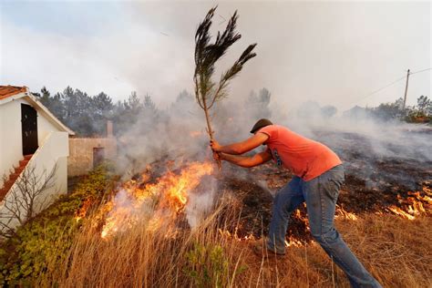 Wildfires Rage In Central Portugal Photos The Atlantic