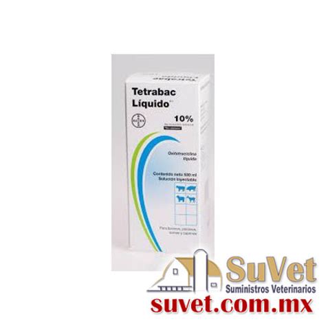 Tetrabac L Quido Sobre Pedido Y Disponibilidad Frasco De Ml Suvet