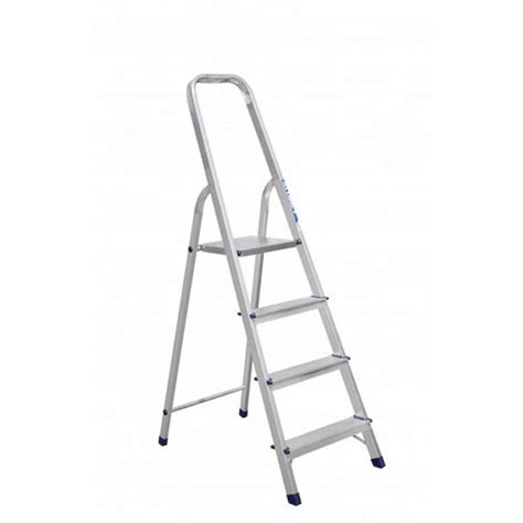 Alumet AM 704 Hliníkové jednostranné schůdky, 3 plus 1, 4 stupně, 81 cm ...