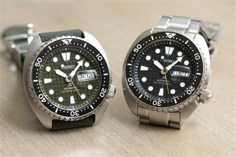 Seiko King Turtle King Samurai Save The Ocean SRPF77 SRPF79