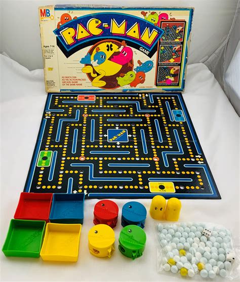 Pac-man Board Game - 1982 - Milton Bradley - Good Condition | Mandi's ...