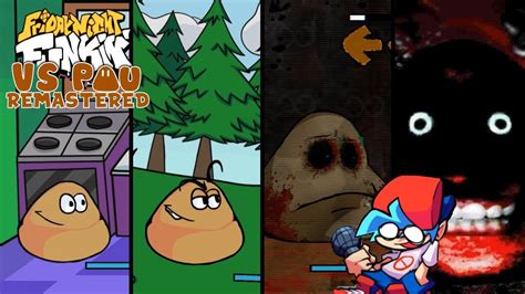 Fnf Vs Pou Remastered Vs Pou 2 0 Cutscenes Dialogues New