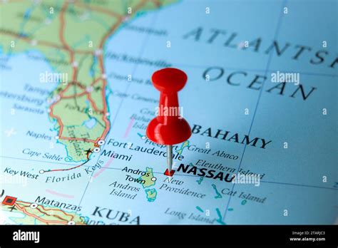 Bahamas Nassau Map Hi Res Stock Photography And Images Alamy