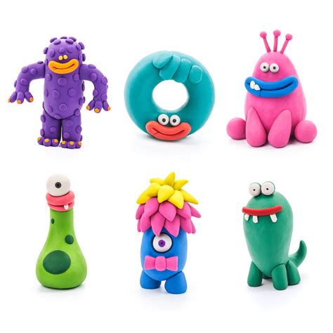 Hey Clay Claymates Monsters Fat Brain Toys