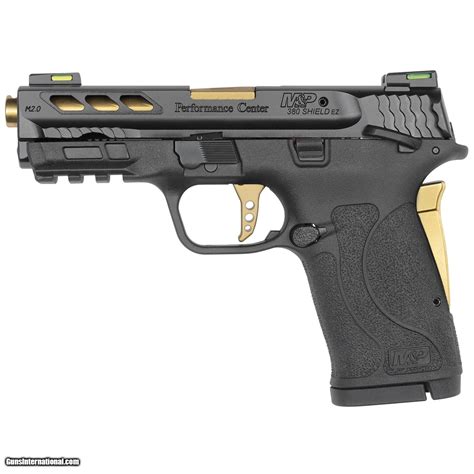 Smith Wesson S W M P Performance Center Shield M Acp Blk Gold