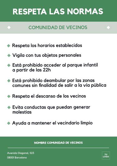 Carteles Para Comunidades De Vecinos Personalizables