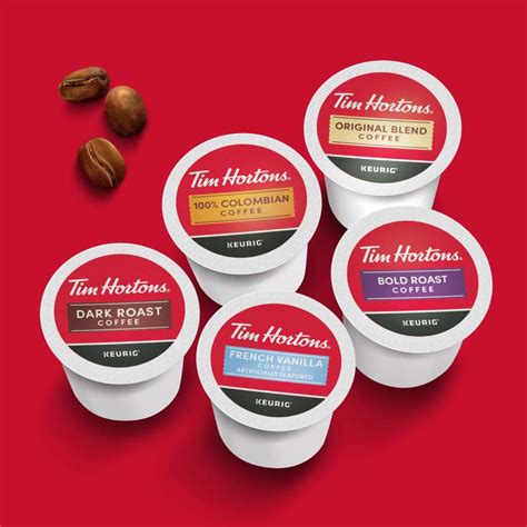 Tim Hortons Variety Pack, Keurig K-cup Coffee Pods, Box of 30 K-cups ...