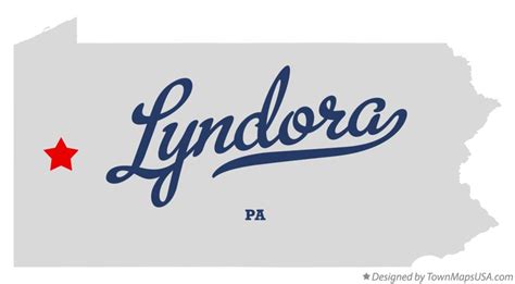 Map Of Lyndora Pa Pennsylvania