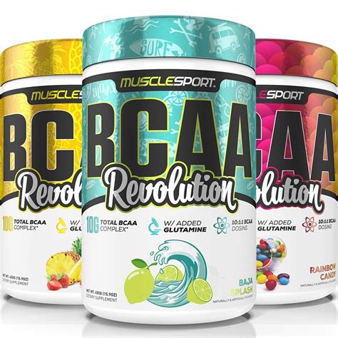 Musclesport Bcaa Revolution Is The Bcaa Loaded With Leucine To