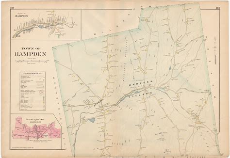 Hampden Massachusetts 1894 Wardmaps Llc