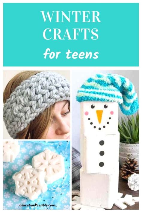 Easy Winter Crafts for Teens to Make Right Now