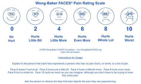 Abbey Pain Scale Instructions